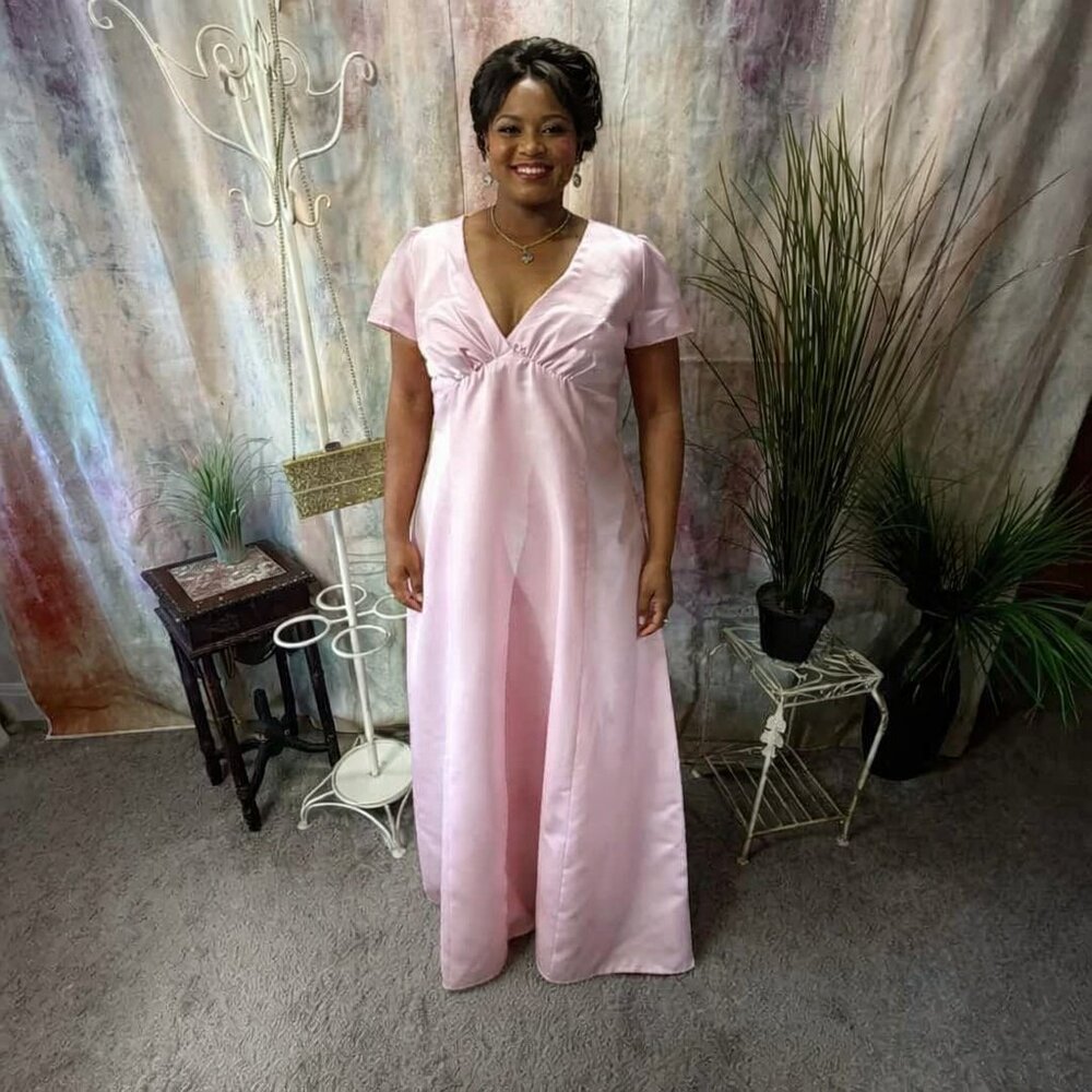 NEW 📌Neblon Satin Evening - Mother Bride/ Groom - Formal - Cruise Dress